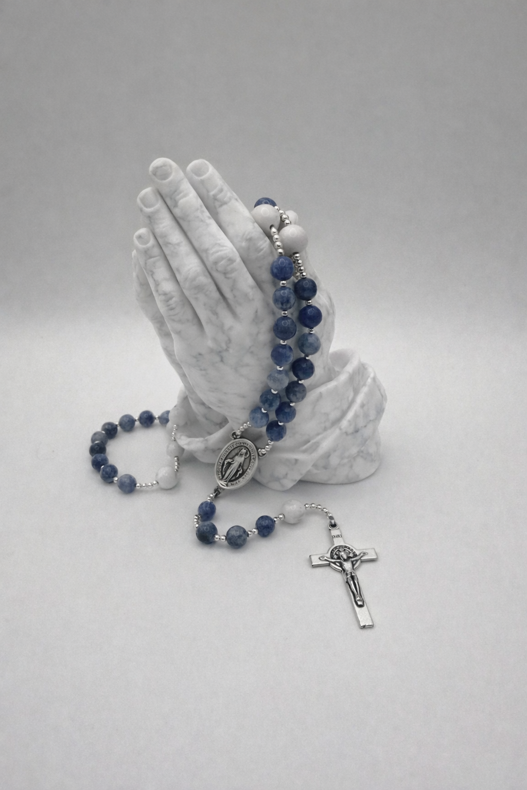 Blue Spot Jasper & White Howlite (Large)