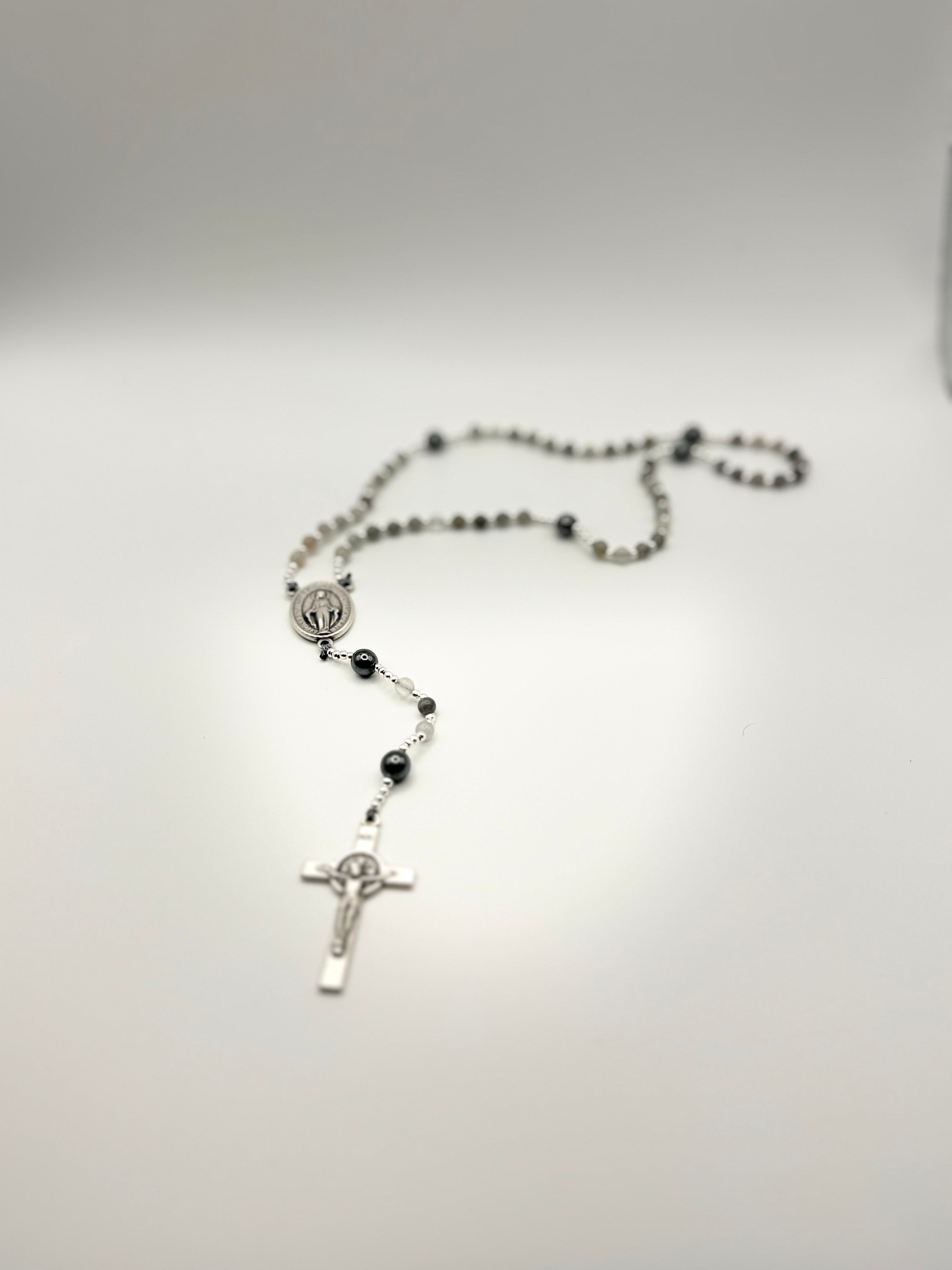 Cloudy Quartz & Hematite (Small)