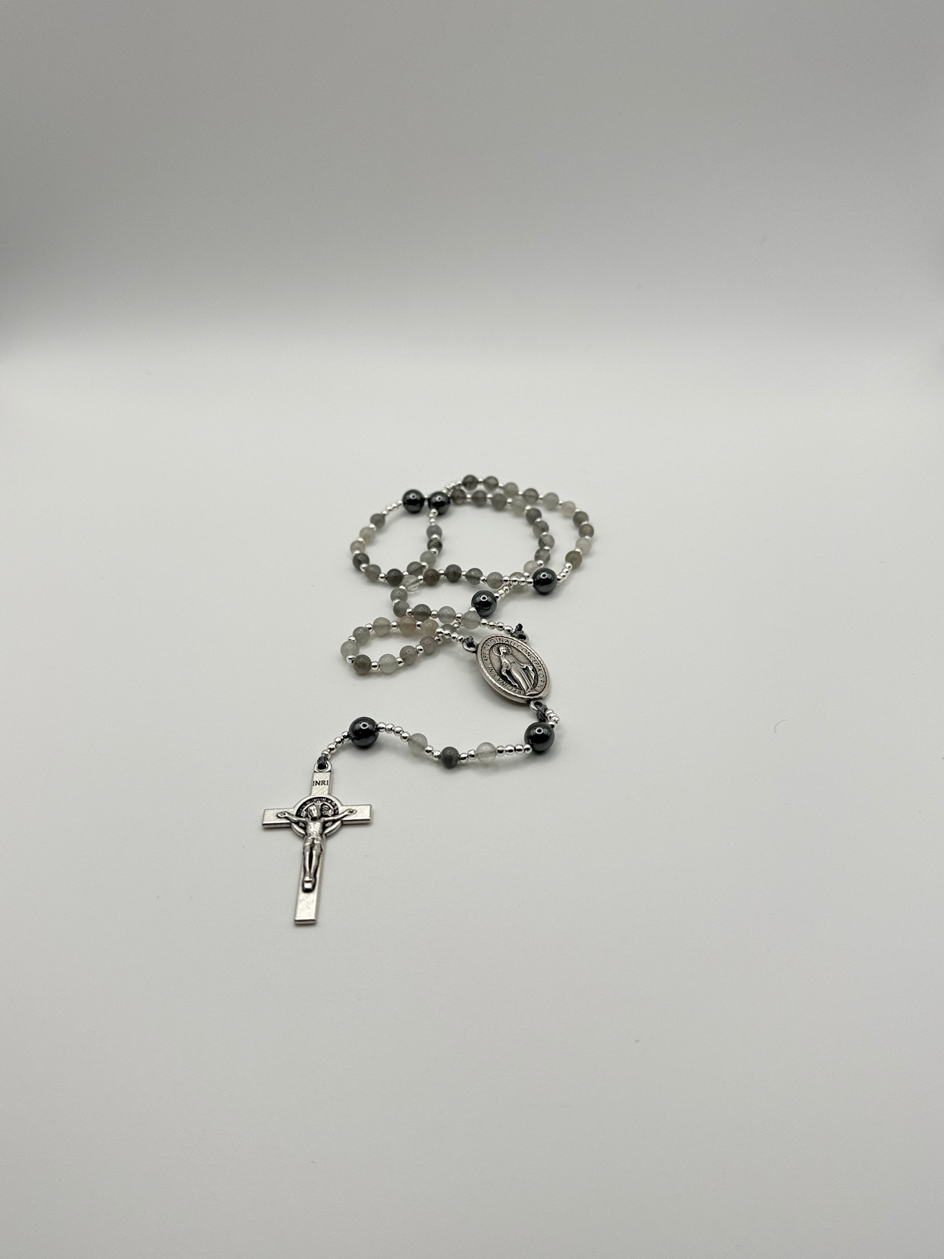 Cloudy Quartz & Hematite (Small)