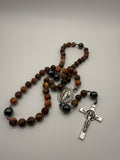 Red Leopard Jasper & Hematite (Medium)